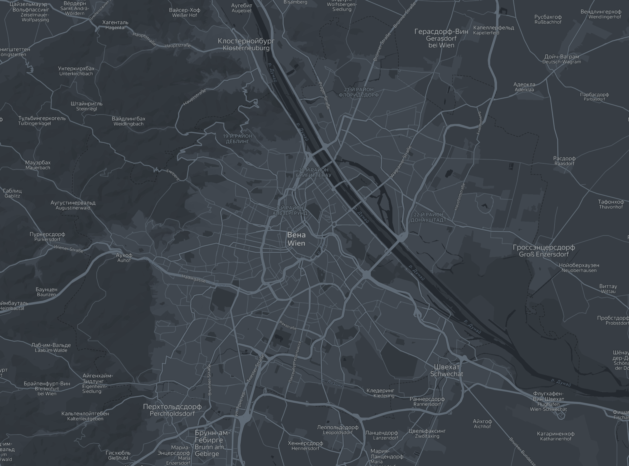 Карта расположения Austria Day